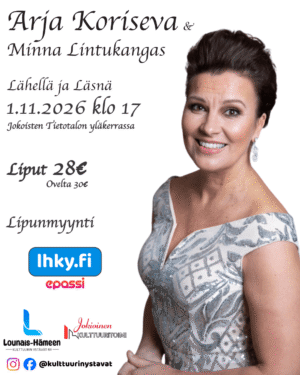 Pääsylippu Arja Koriseva 1.11.
